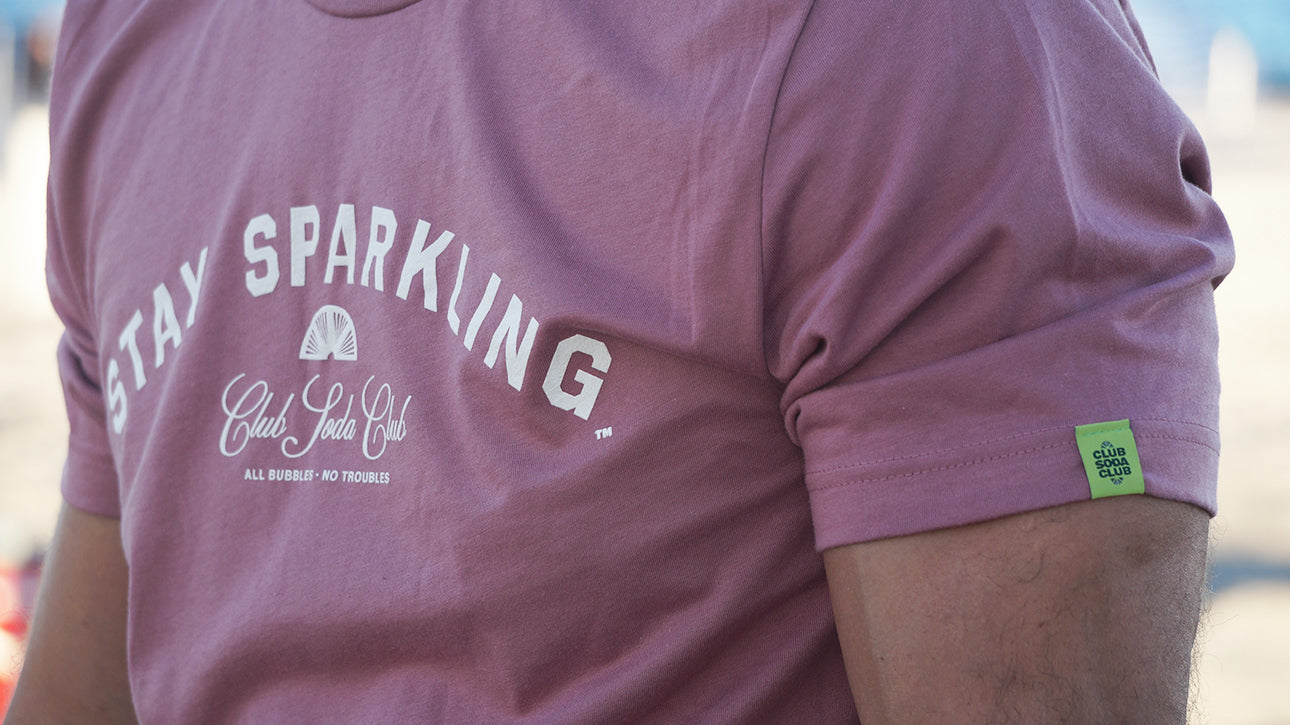 Stay Sparkling™ Tee (Mauve)