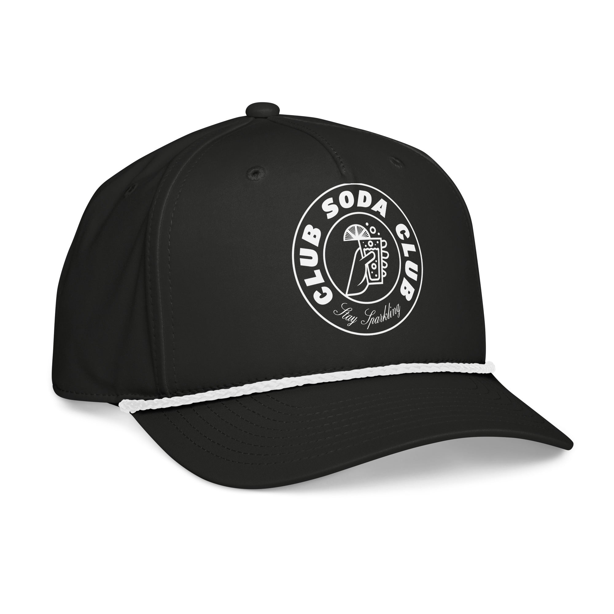 Club Soda Club™ Rope Snapback (Black)