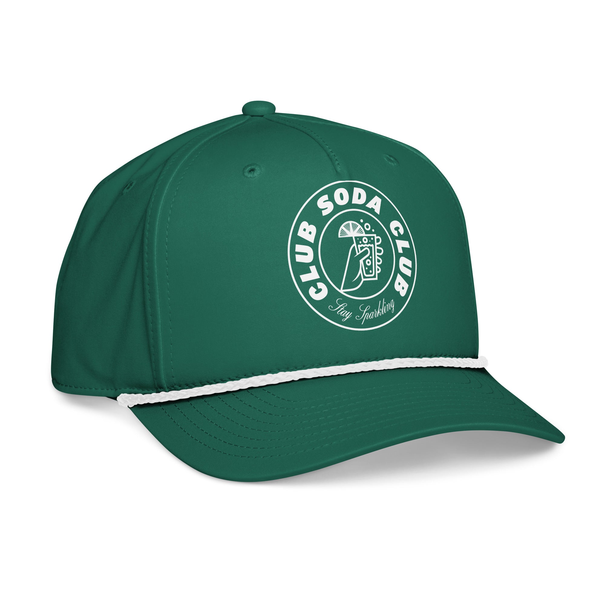 Club Soda Club™ Rope Snapback (Kelly Green)