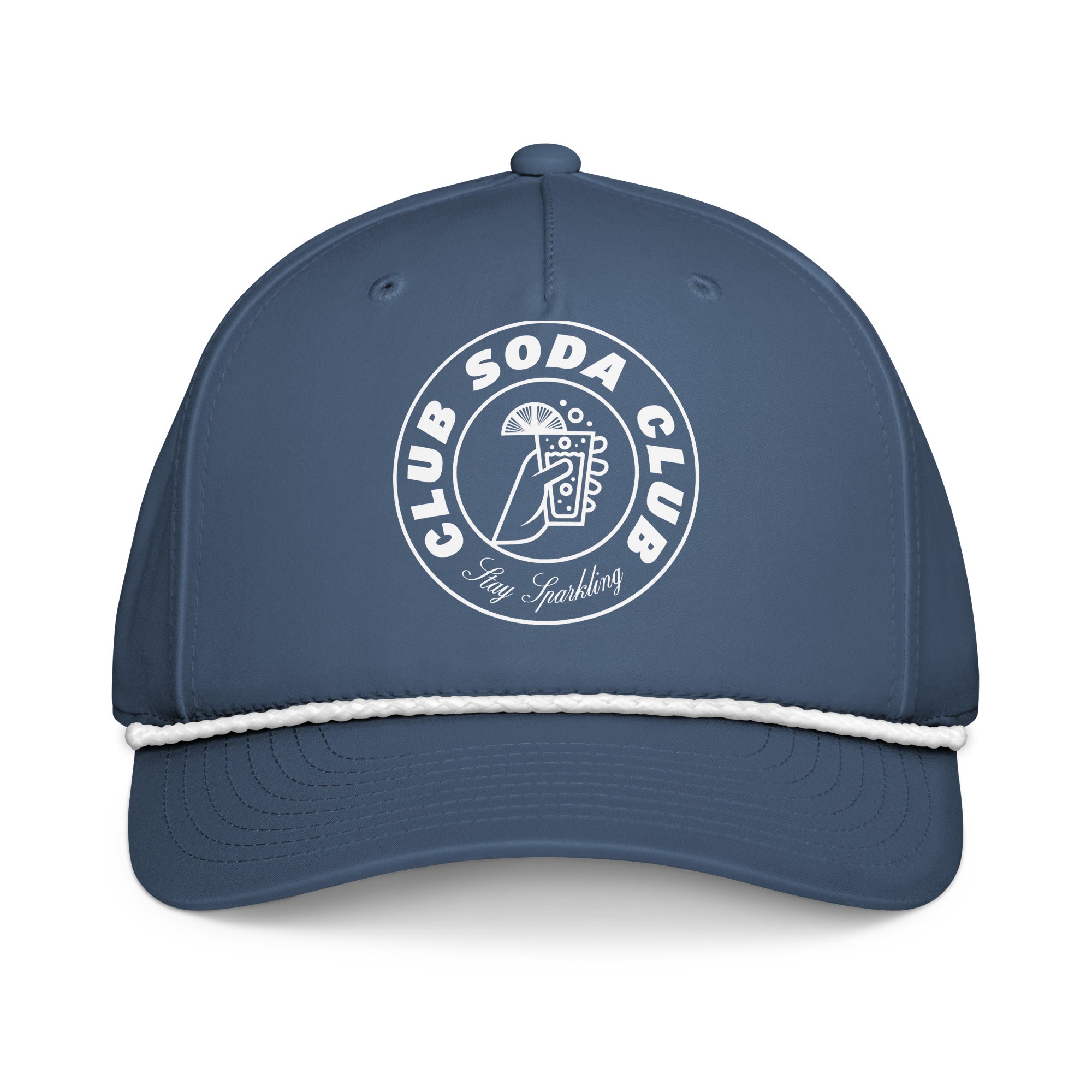 Club Soda Club™ Rope Snapback (Light Blue)