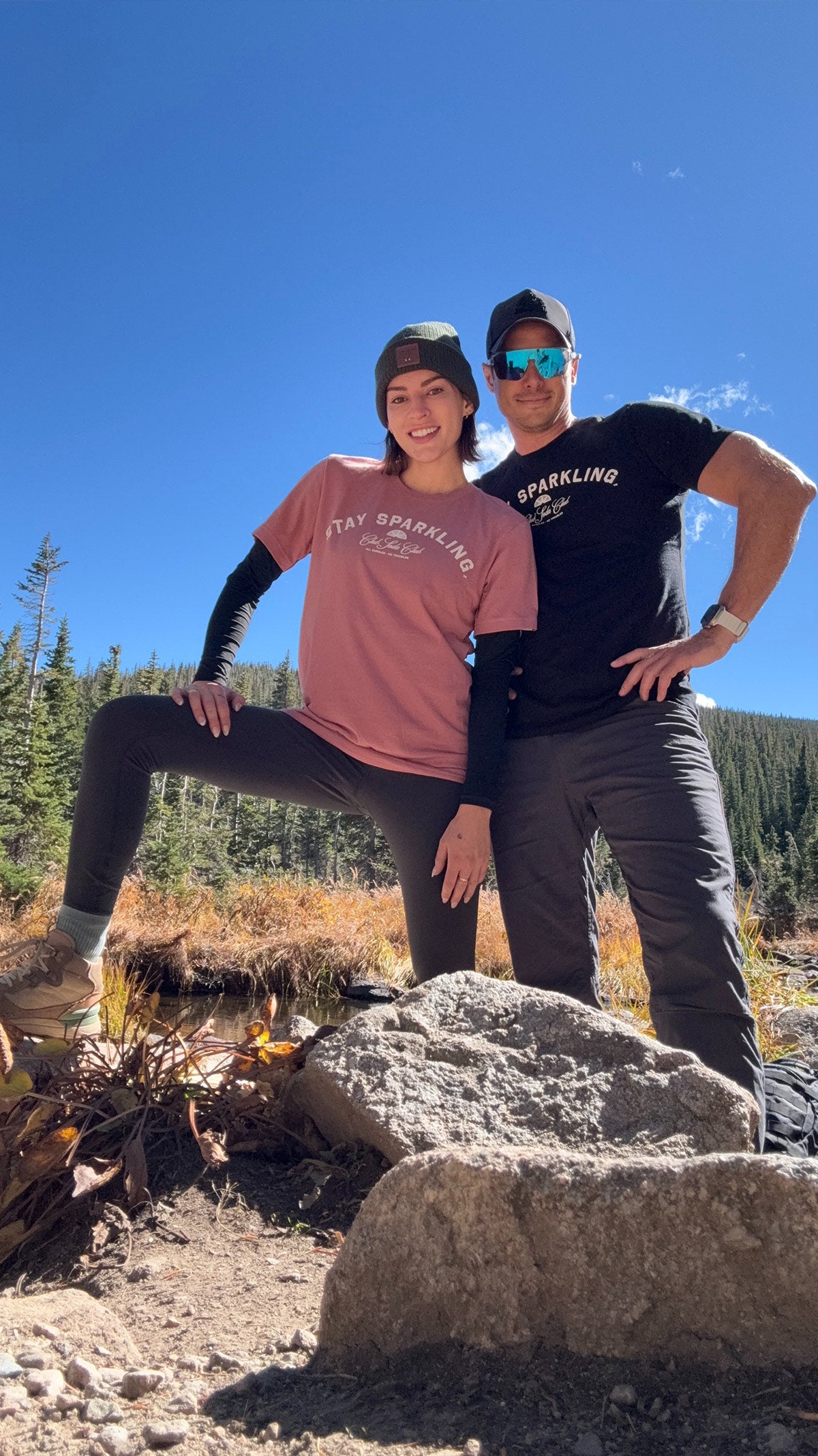 Stay Sparkling™ Tee (Mauve)