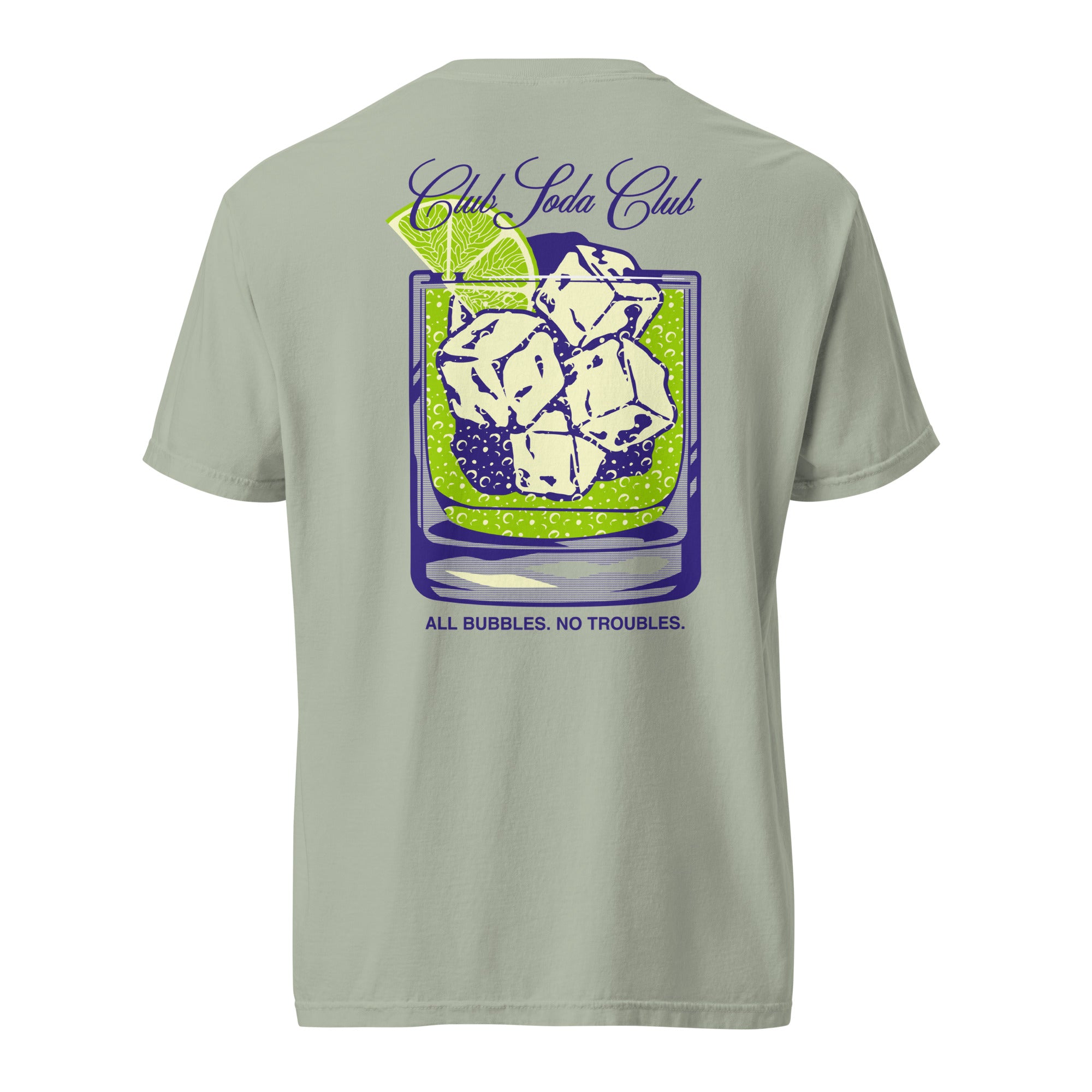 Club Soda on the Rocks Tee (Bay)