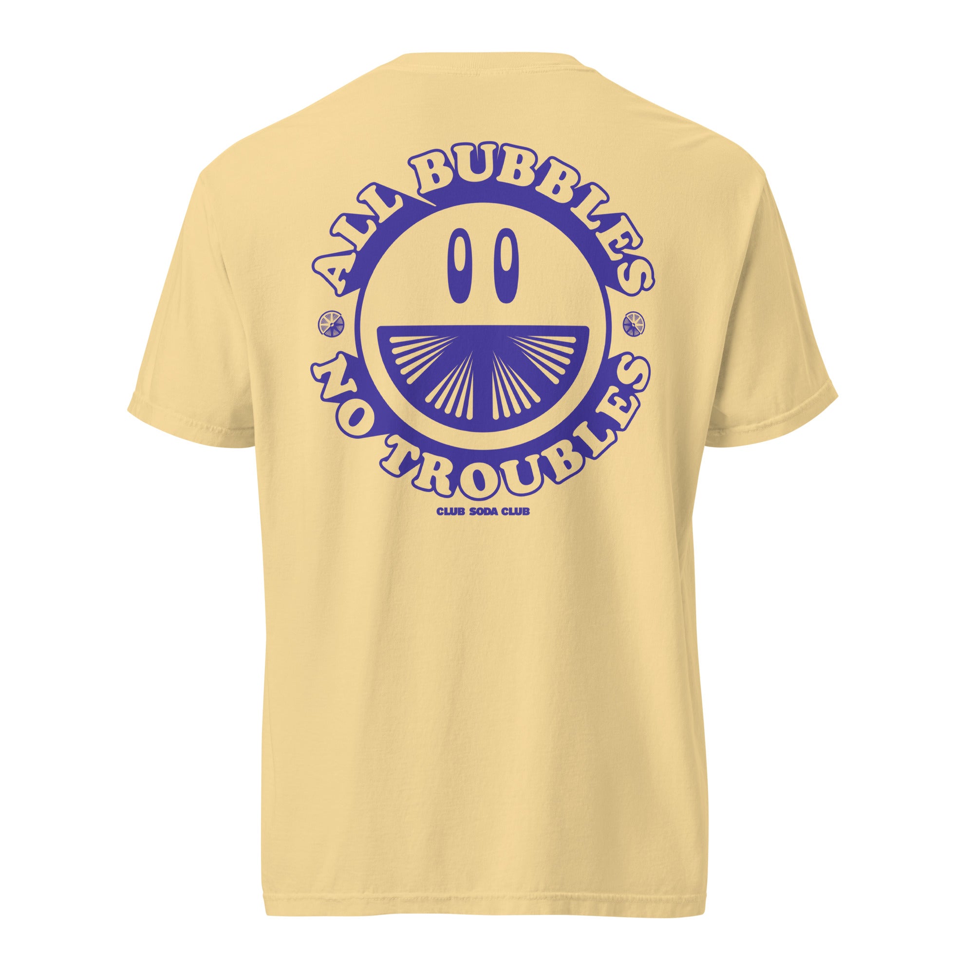 Smiley Face Tee (Butter)