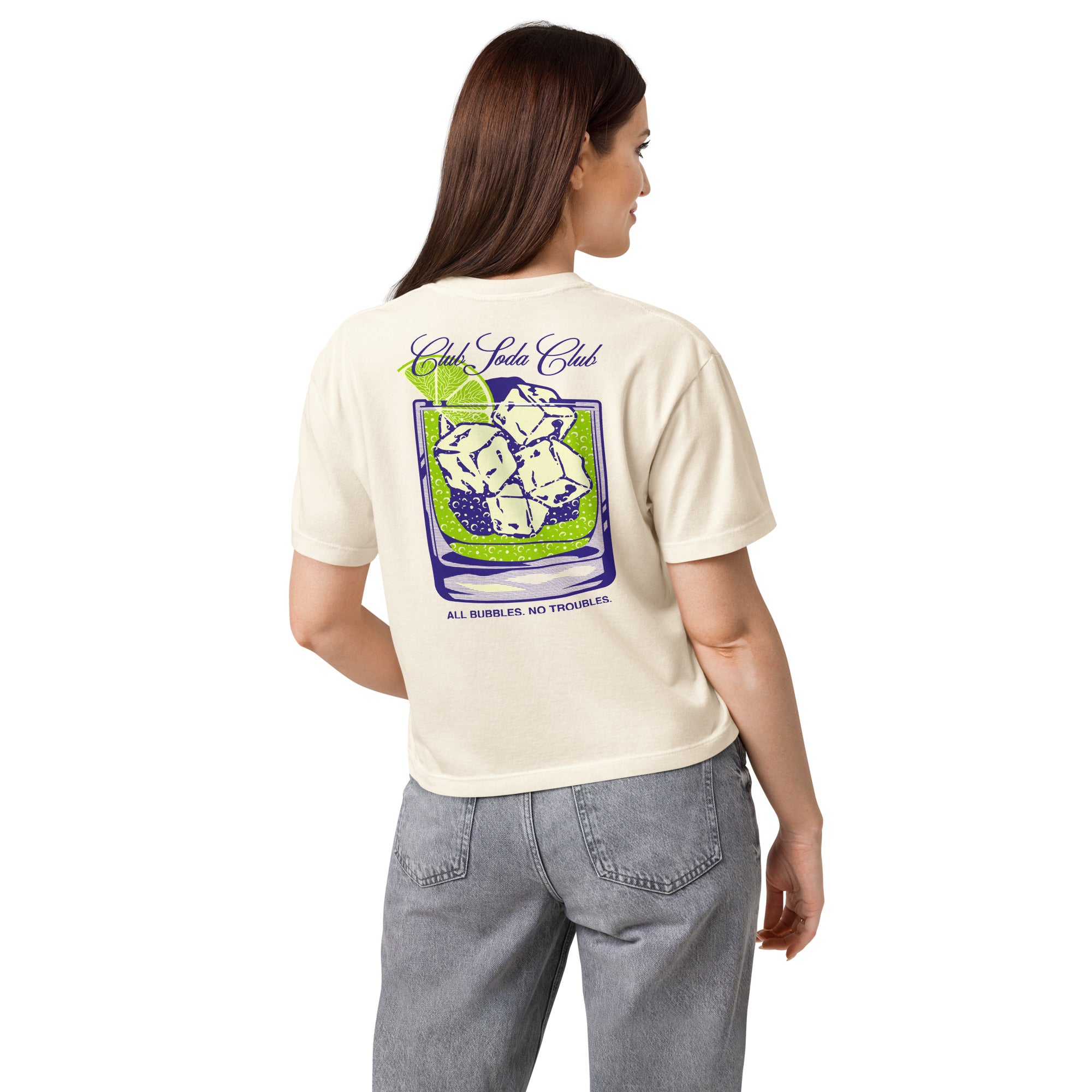 Women's Boxy Tee (Ivory)