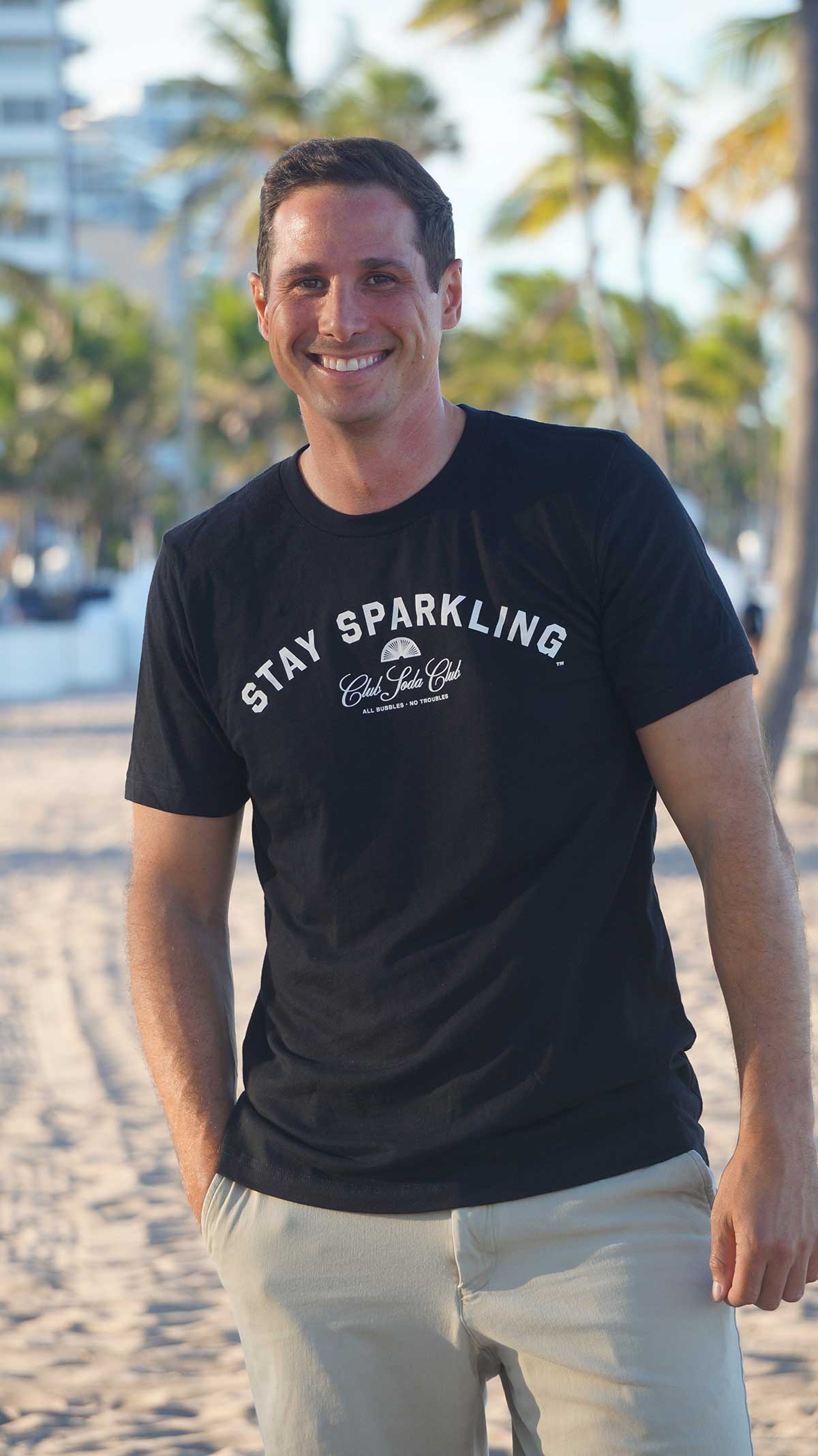 Stay Sparkling™ Tee (Black)