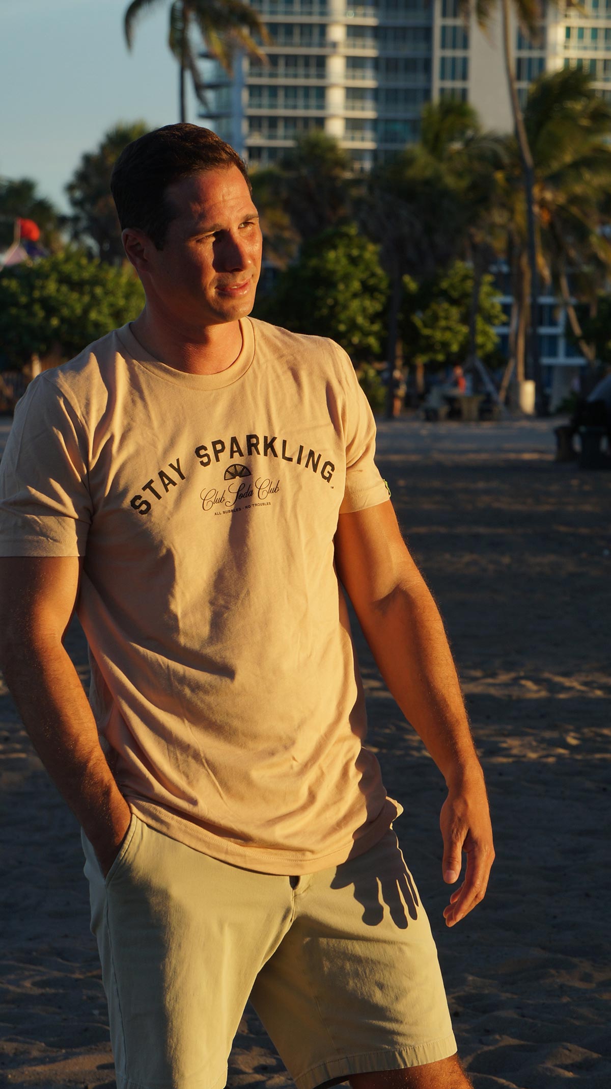 Stay Sparkling™ Tee (Cream)