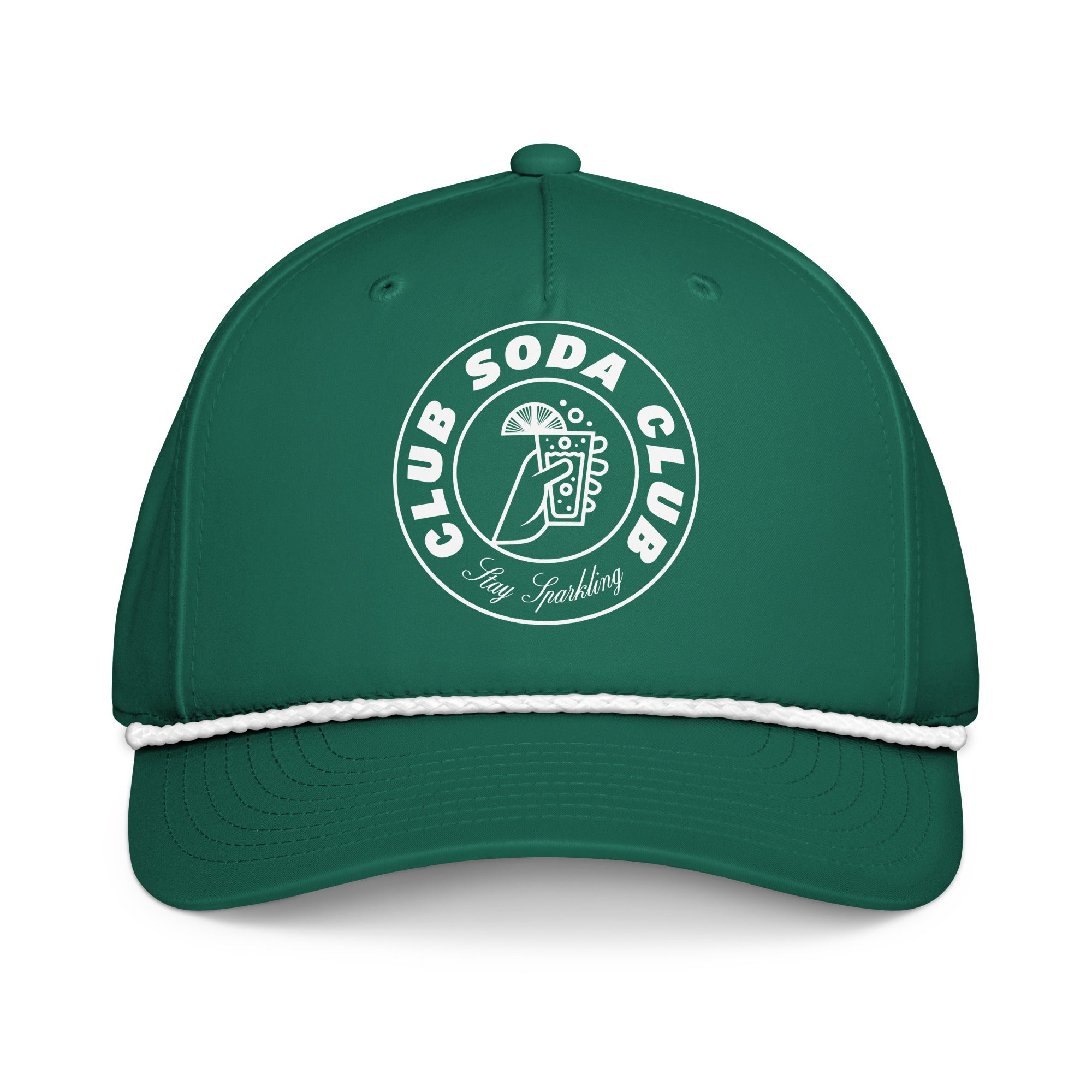 Club Soda Club™  Rope Snapback (Kelly Green)
