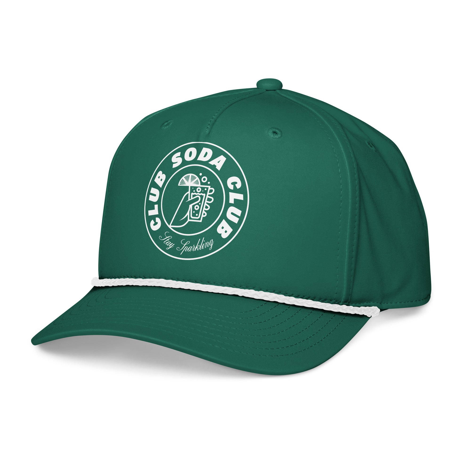 Club Soda Club™  Rope Snapback (Kelly Green)