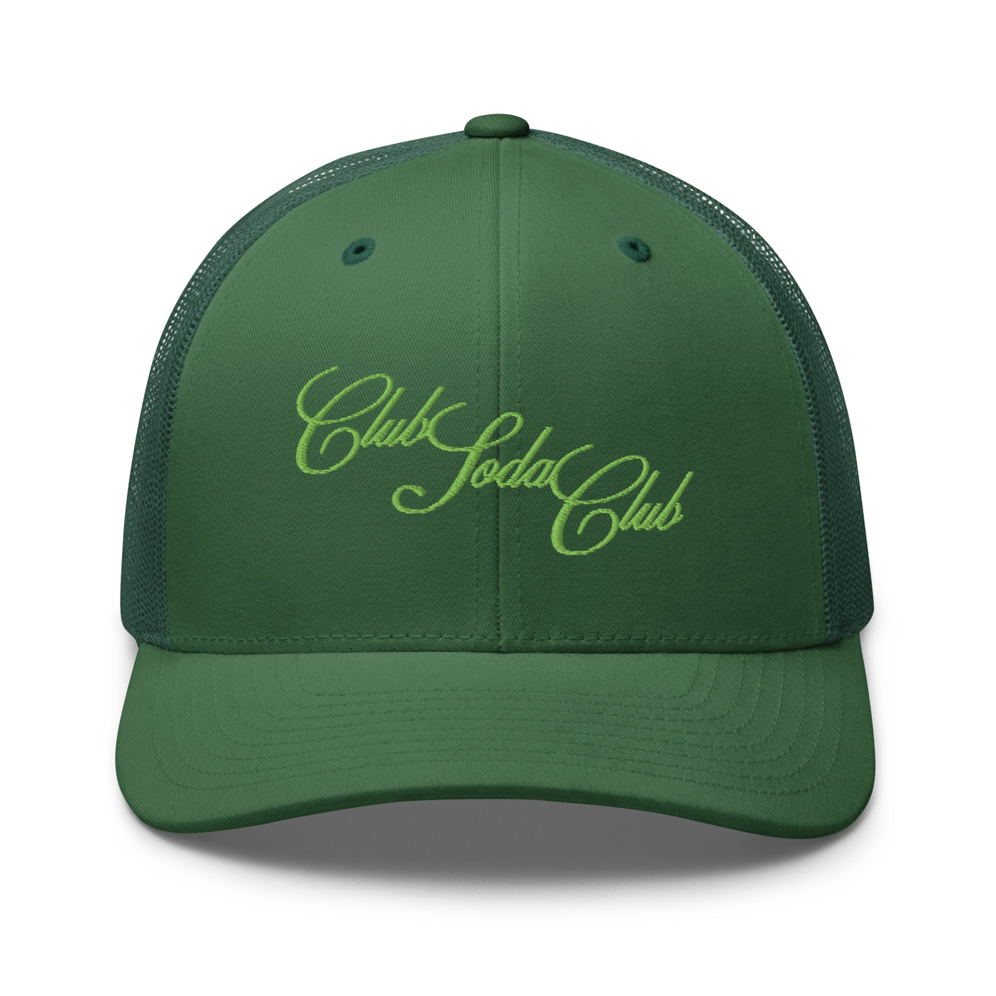 Club Soda Club™ Trucker Hat (Forrest Green)