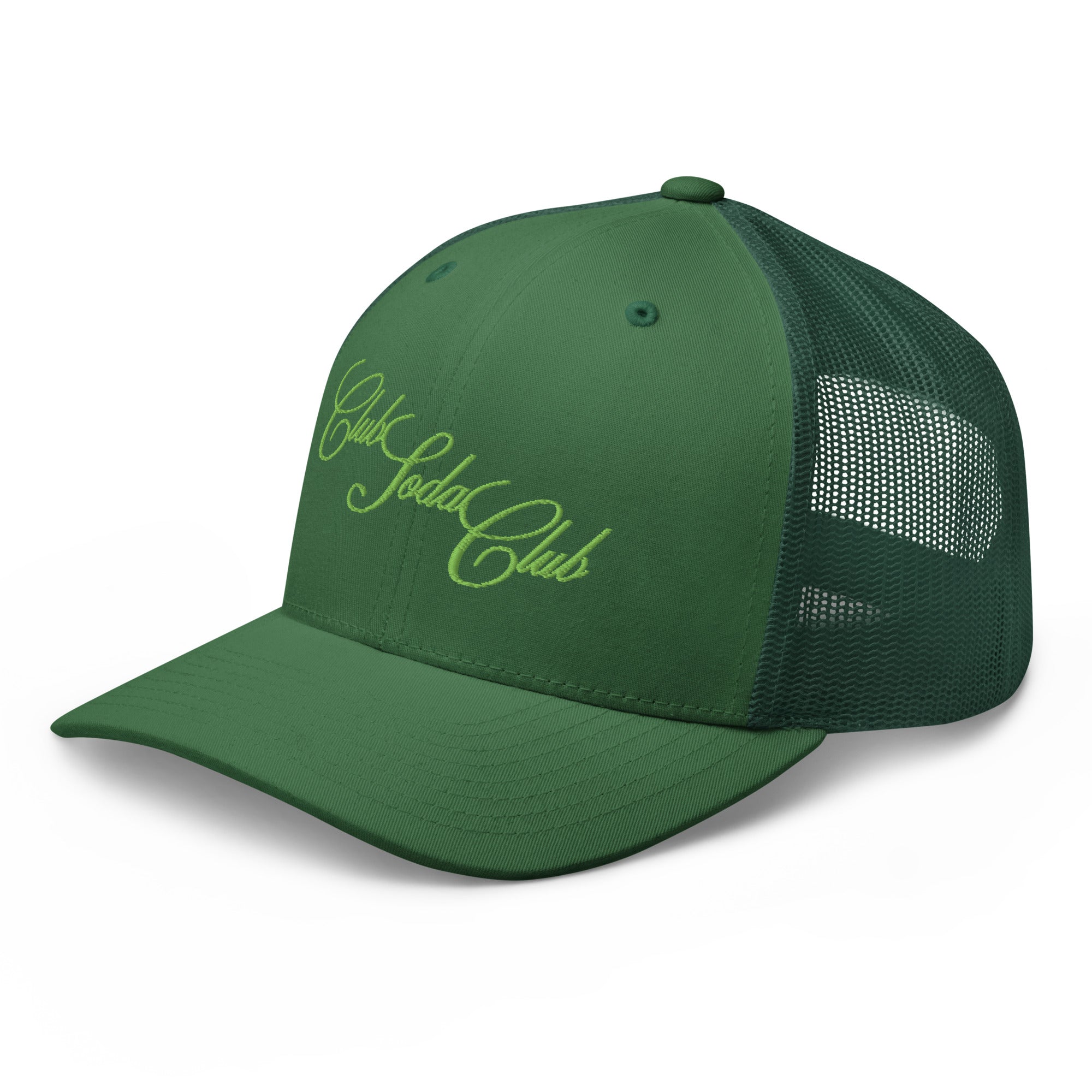 Club Soda Club™ Trucker Hat (Forrest Green)