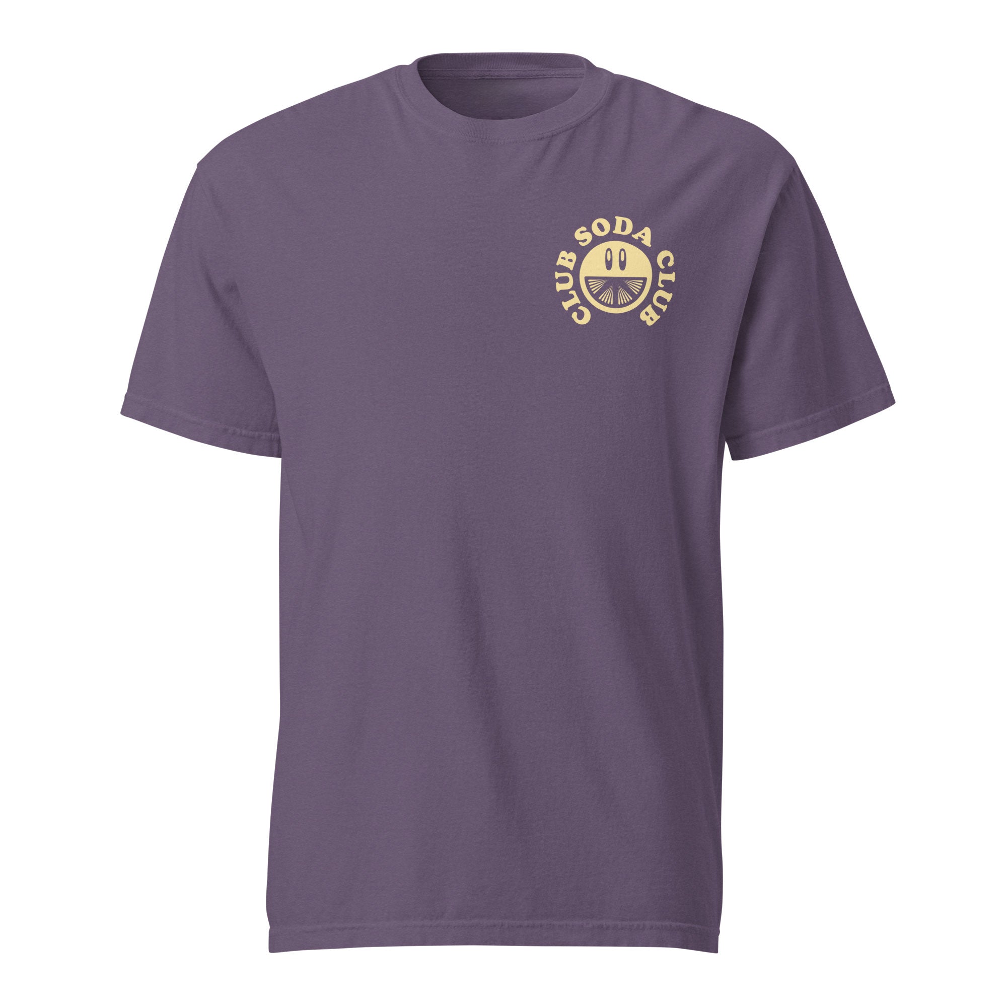 Smiley Face Tee (Grape)