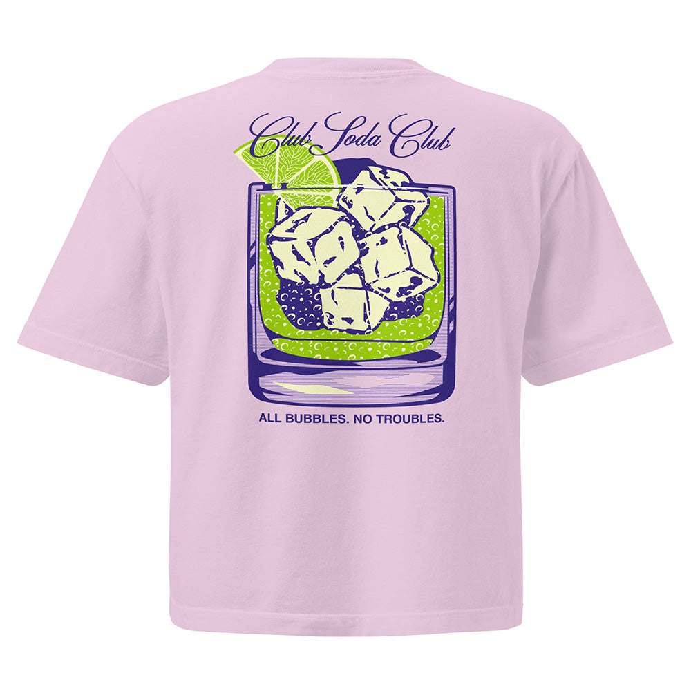 Women's Boxy Tee (Orchid Lavender)